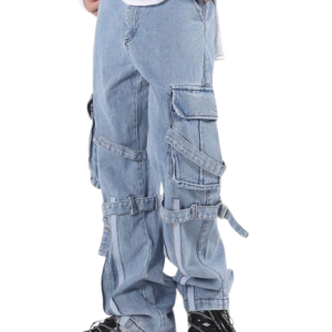 Men's Denim Cargo Trouser