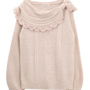 Cable Neck Detailed Jumper