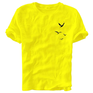 Men's Yellow Tee Shirt