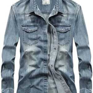 Men's Casual Denim Shirt