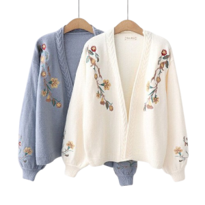 Printed Ladies Cardigan