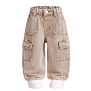 Kid's Denim Cargo