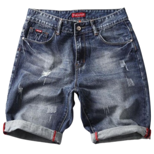 Denim Cargo Shorts
