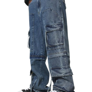 Blue Denim Cargo