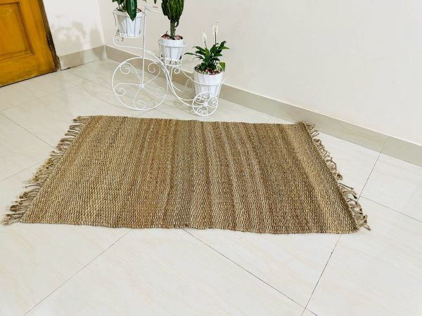 Rectangle Jute Made Floormat - Image 4