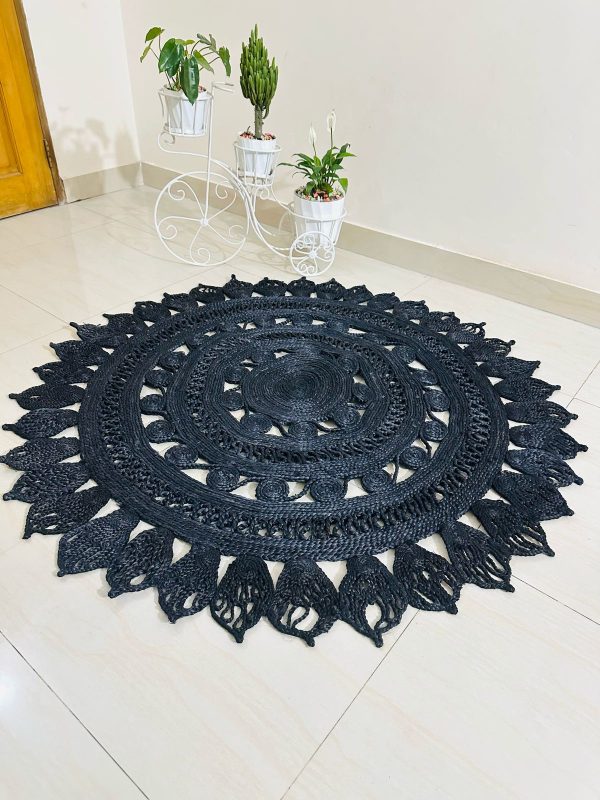 Rectangle Jute Made Floormat - Image 7