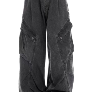Ladies Denim Cargo