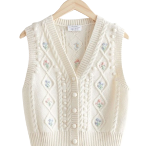 Cable Designed Cardigan