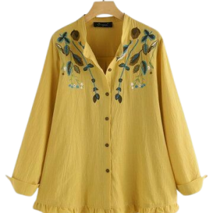 Printed Yellow Top