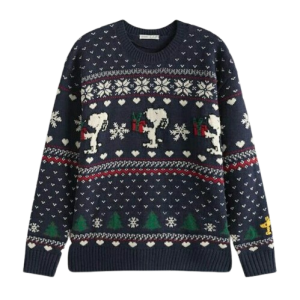 Christmas Men's Navy Sweater