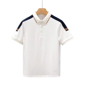 Men's White Polo