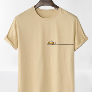 Chest Print Detailed Tee