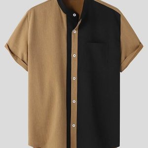 Two Color Stripe Shirt
