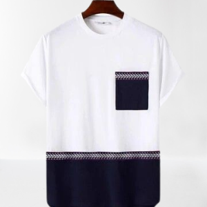 Bottom Black Designed Tee