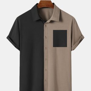 Two Color Stripe Shirt