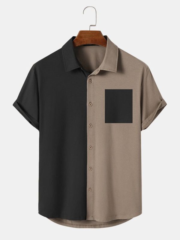 Two Color Stripe Shirt